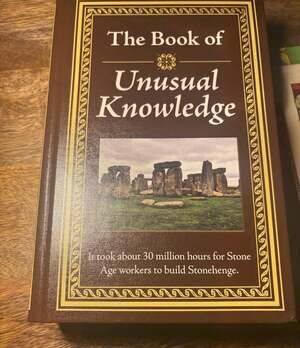 The Book of Unusual Knowledge (Hardcover, 2012)Facts & Trivia 1st Ed/1st print